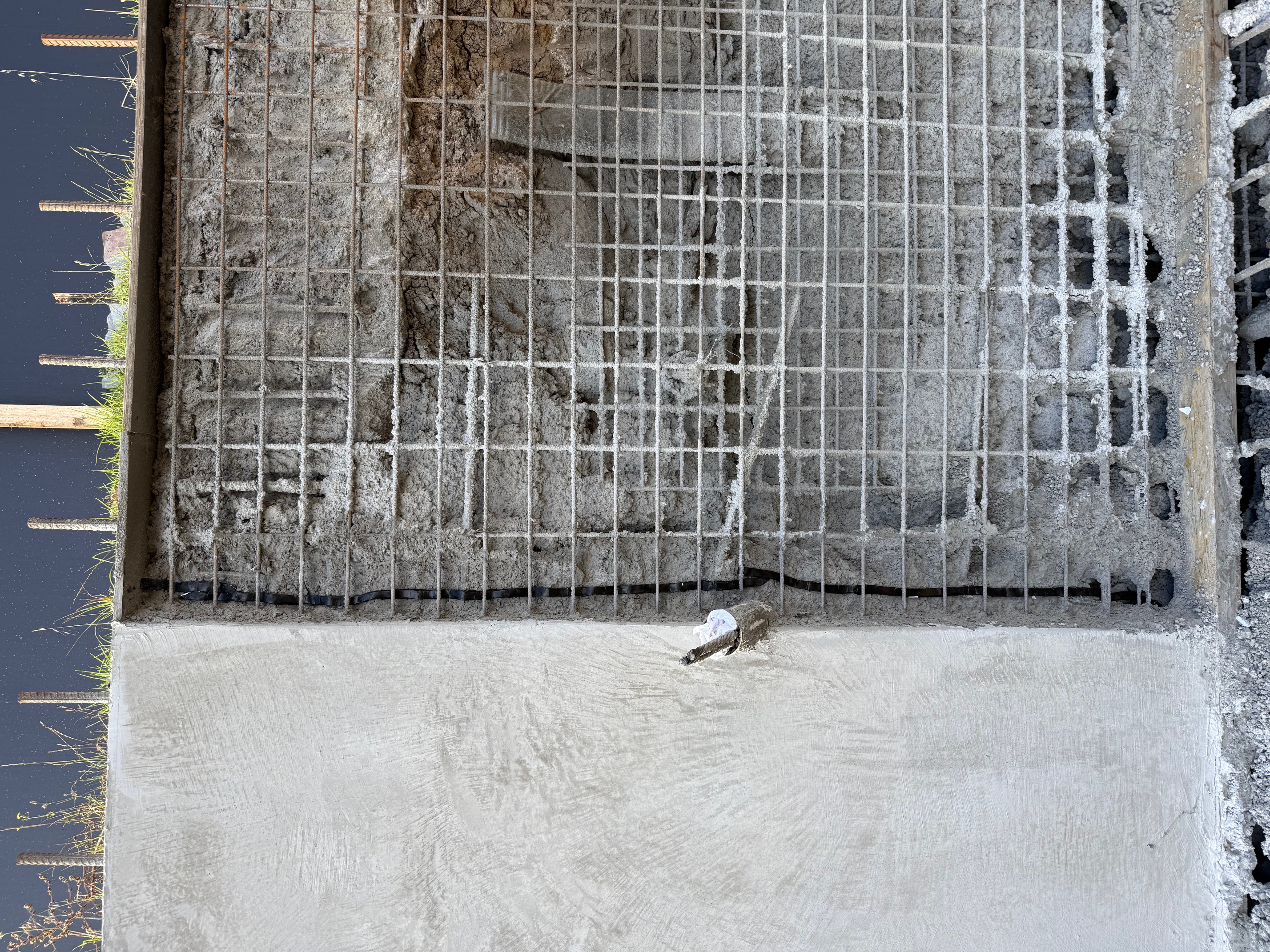 Structural formwork system for basement wall construction