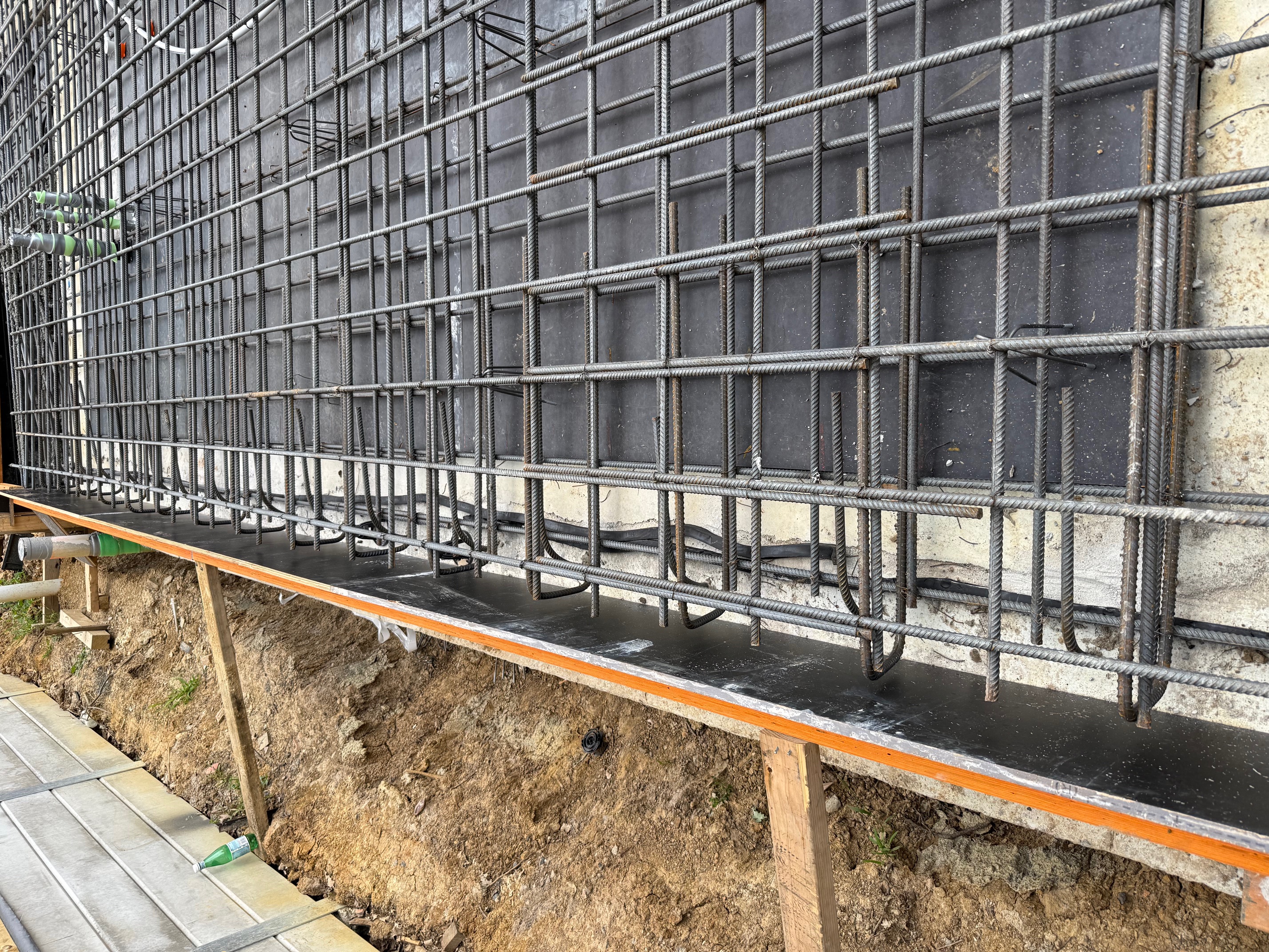 Specialist basement construction site