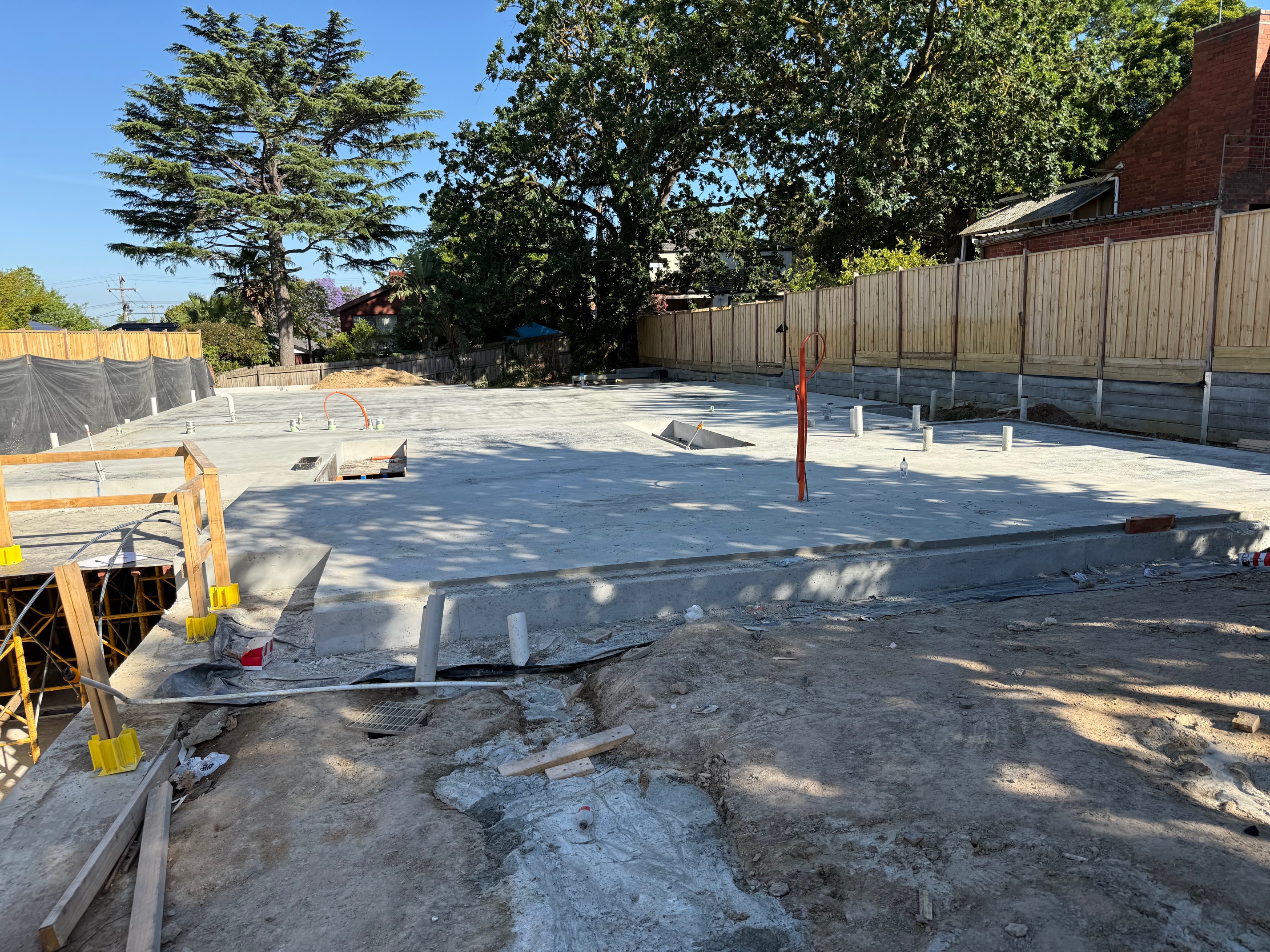 Deep basement excavation Melbourne