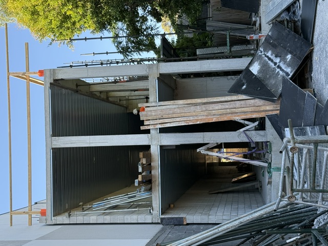 Basement construction project